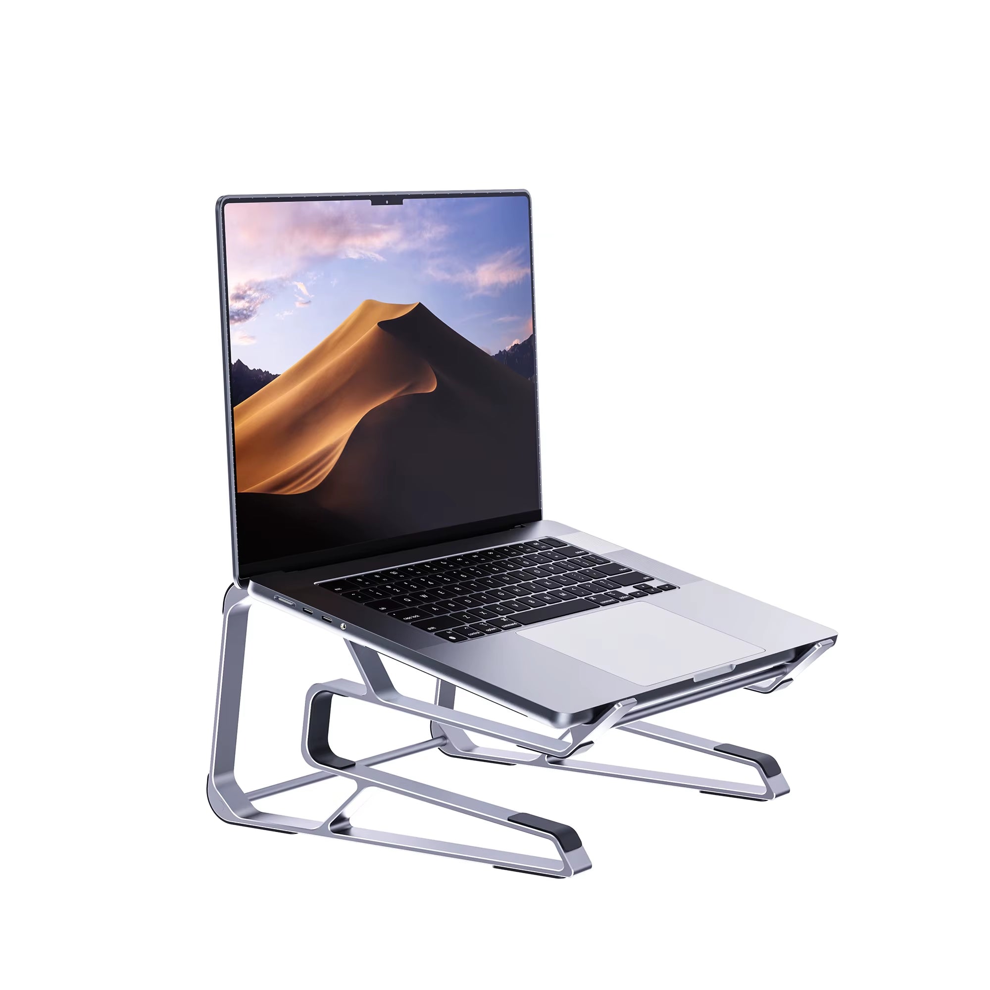 Boneruy P82 Ergonomic Aluminum Desk Notebook Holder Detachable Laptop Stand for Apple for Macbook Air Pro for Dell for HP